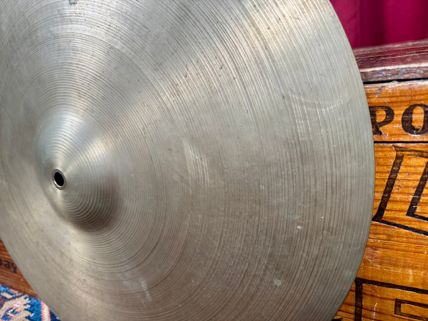 20" Zildjian A 1950s Small Stamp Ride Cymbal 2196g *Video Demo*