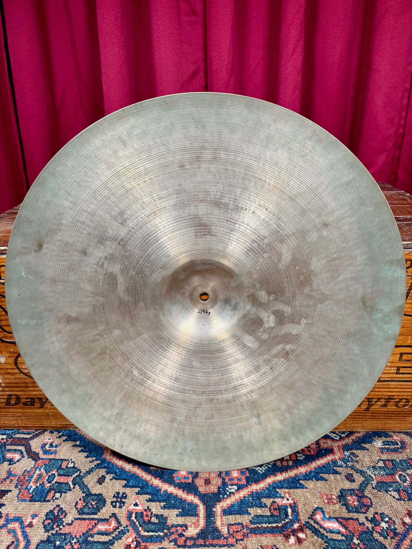 20" Zildjian A 1950s Small Stamp Ride Cymbal 2196g *Video Demo*