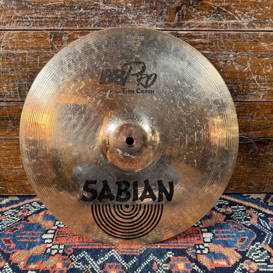 14" Sabian B8 Pro Thin Crash Cymbal 730g *Video Demo*