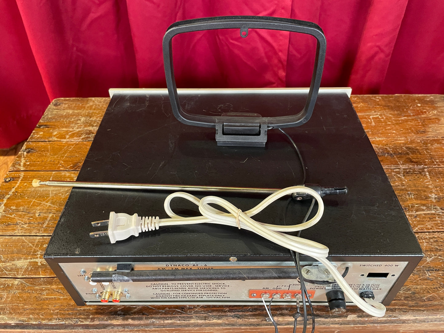 Dynaco AF-6 AM FM MPX Stereo Tuner