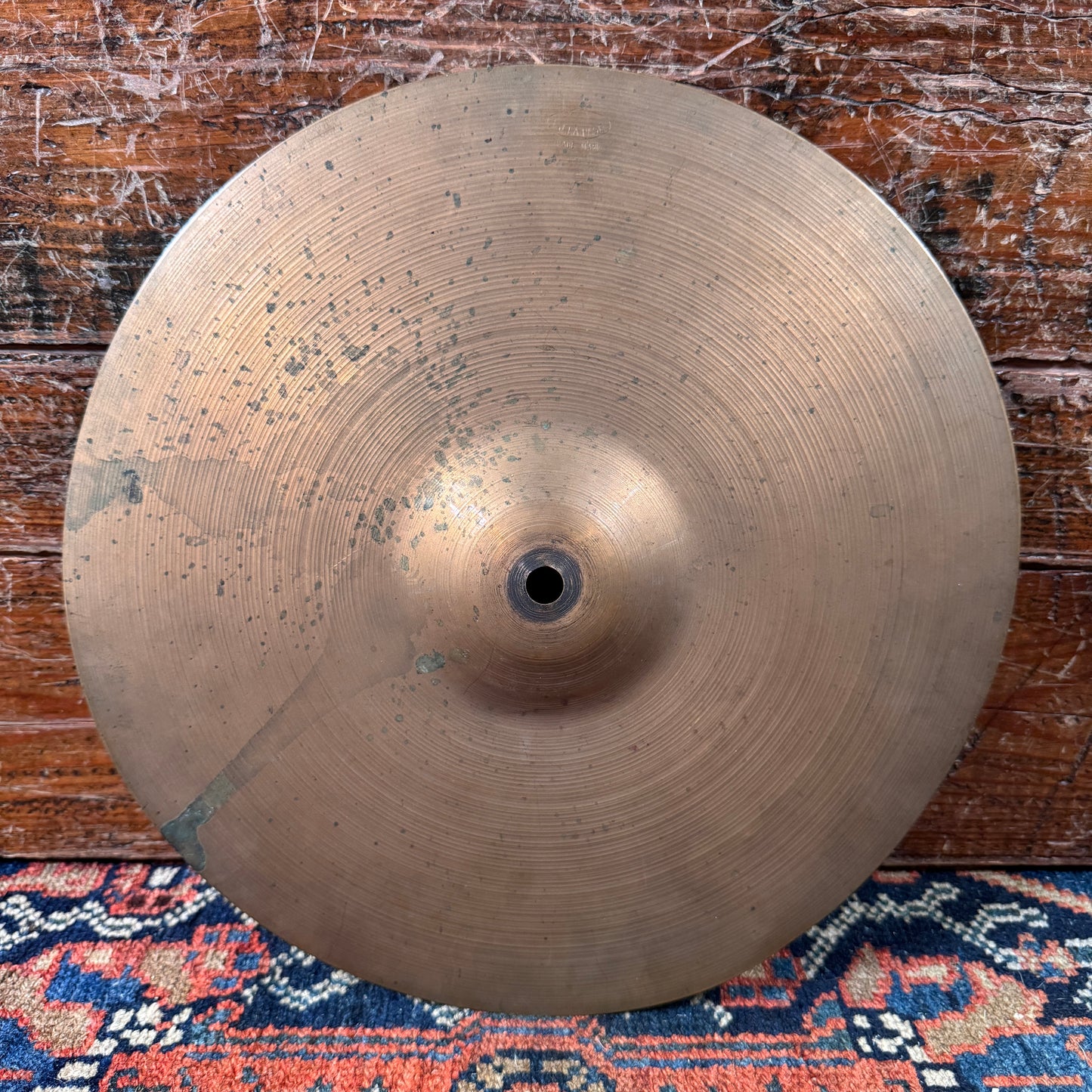 12" Victor J. La Page 1930s-1940s Paper Thin Splash Cymbal 336g *Video Demo*