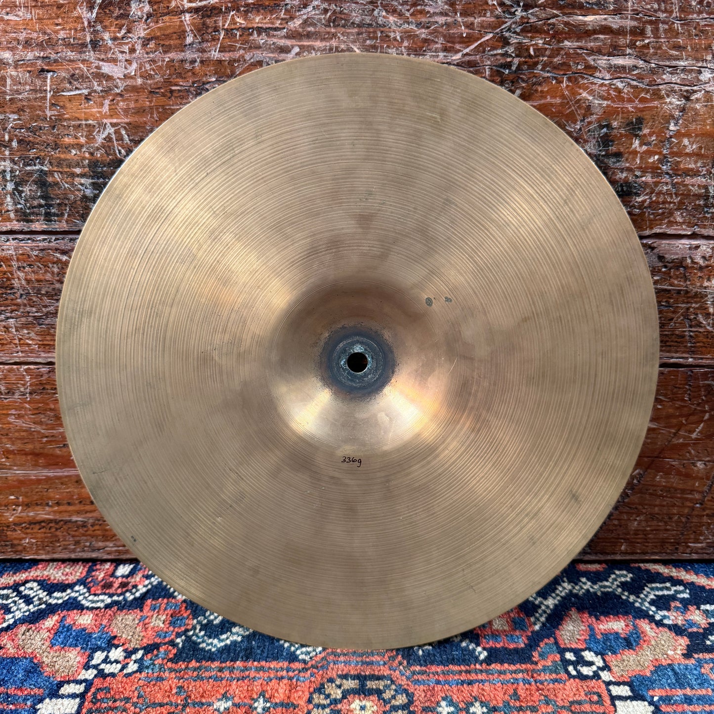 12" Victor J. La Page 1930s-1940s Paper Thin Splash Cymbal 336g *Video Demo*