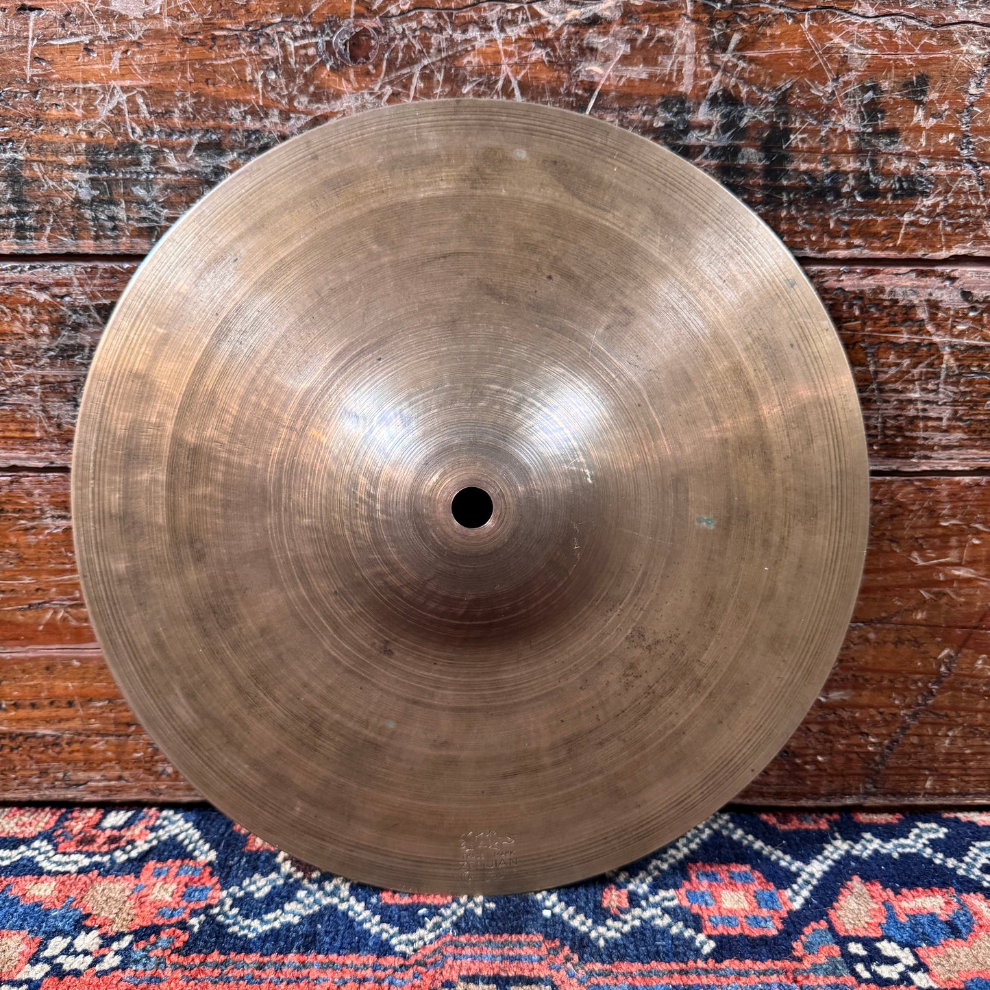 10" Ludwig Zenjian 1930s-1940s Small Ride Trap Cymbal 616g *Video Demo*