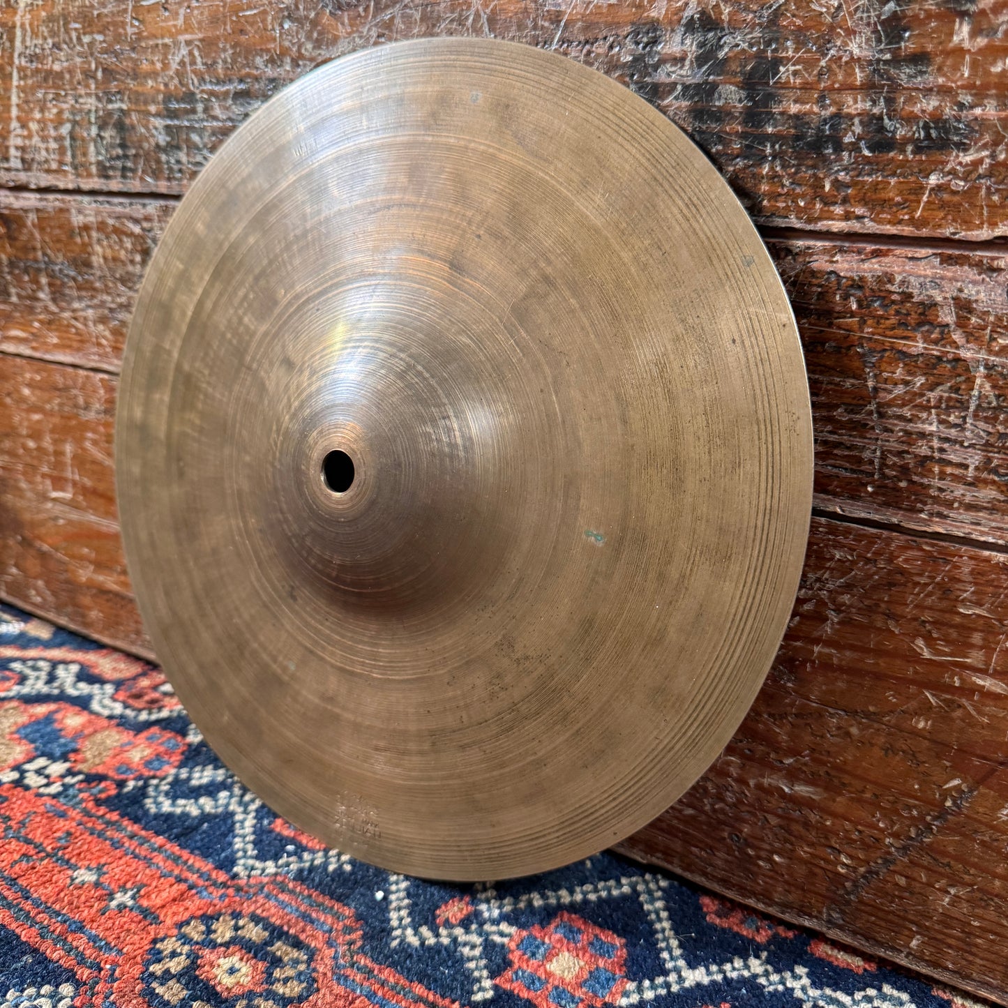 10" Ludwig Zenjian 1930s-1940s Small Ride Trap Cymbal 616g *Video Demo*