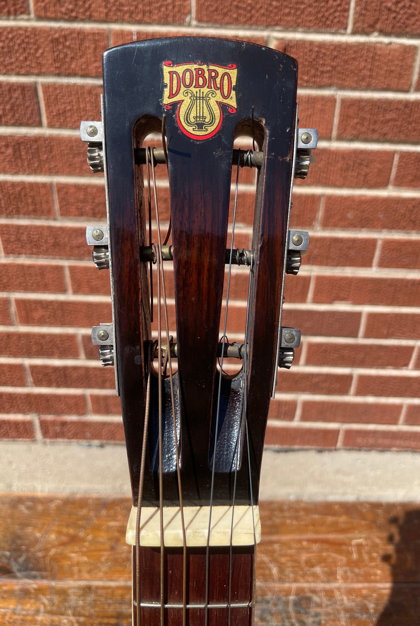 1930s Dobro Model 37 Square Neck Resonator Guitar Sunburst National