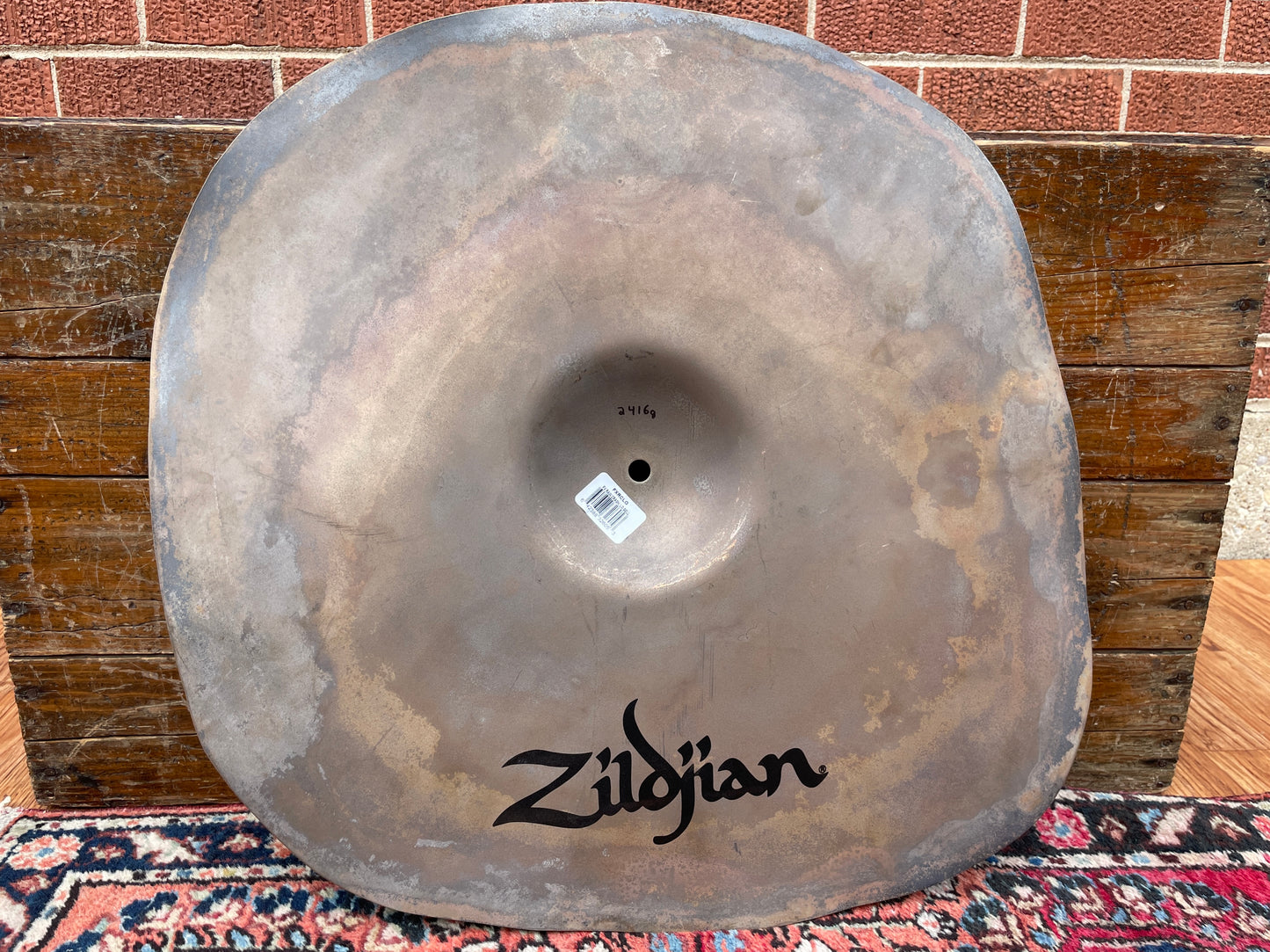 Zildjian FX Raw Crash Large Bell Cymbal 2416g *Video Demo*