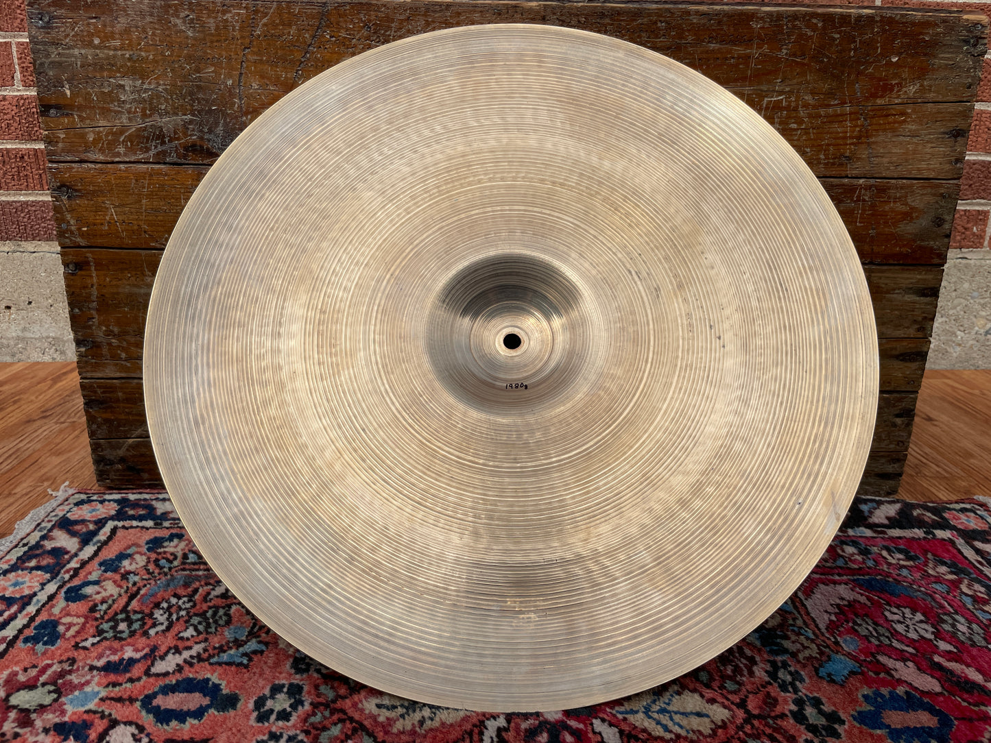20" Zildjian A 1950s BOP Small Stamp Ride Cymbal 1980g