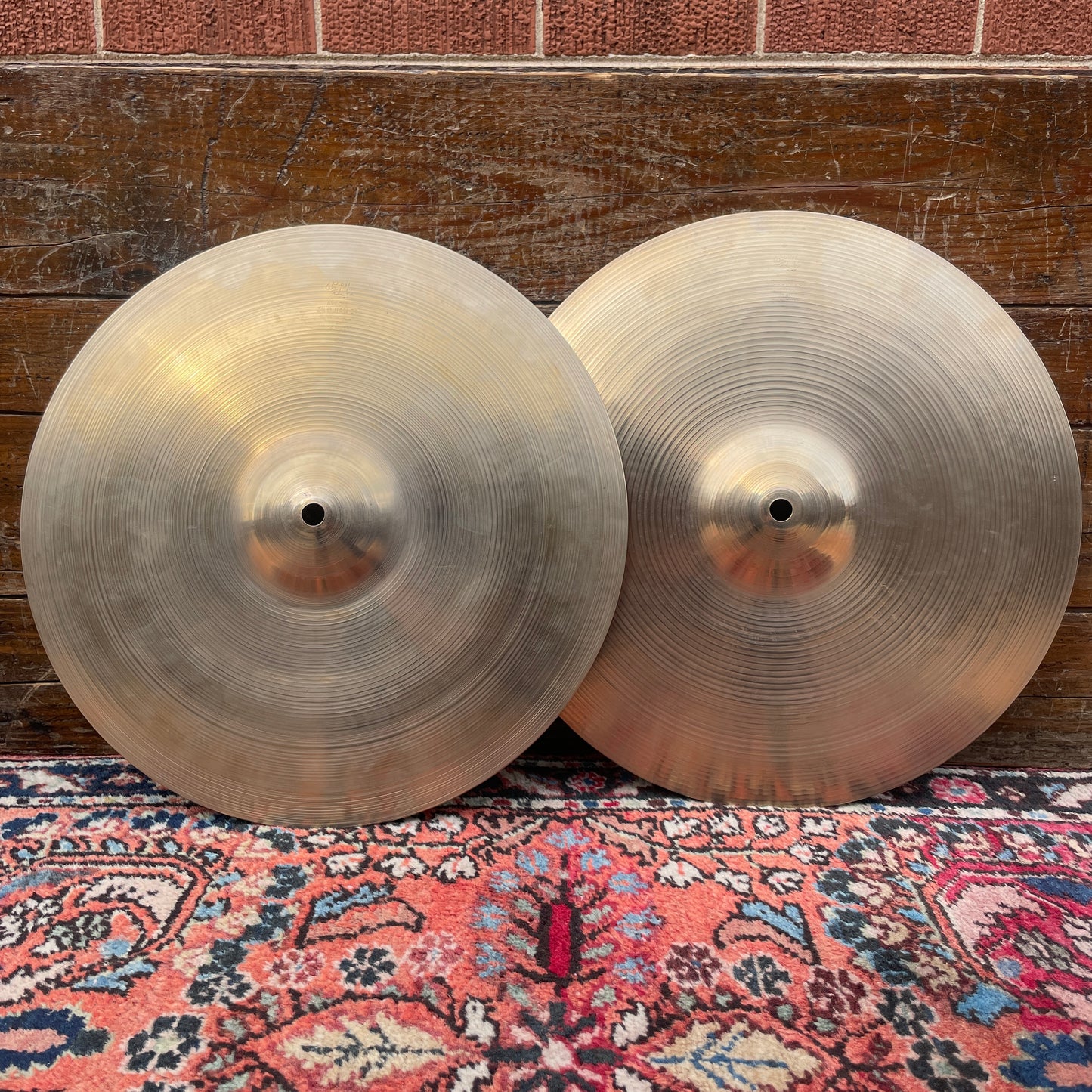 14" Zildjian A 1950s Small Stamp Hi-Hat Cymbal Pair 752g/816g *Video Demo*