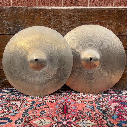 14" Zildjian A 1950s Small Stamp Hi-Hat Cymbal Pair 752g/816g *Video Demo*