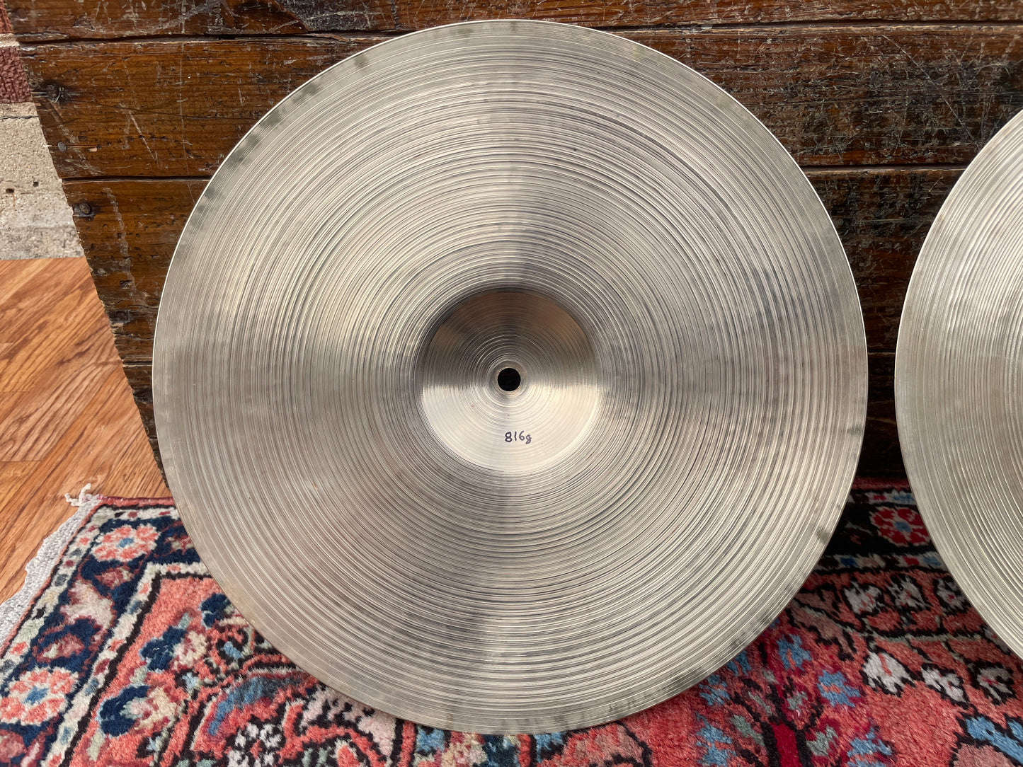 14" Zildjian A 1950s Small Stamp Hi-Hat Cymbal Pair 752g/816g *Video Demo*