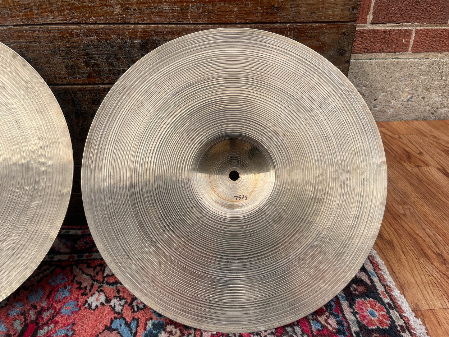 14" Zildjian A 1950s Small Stamp Hi-Hat Cymbal Pair 752g/816g *Video Demo*