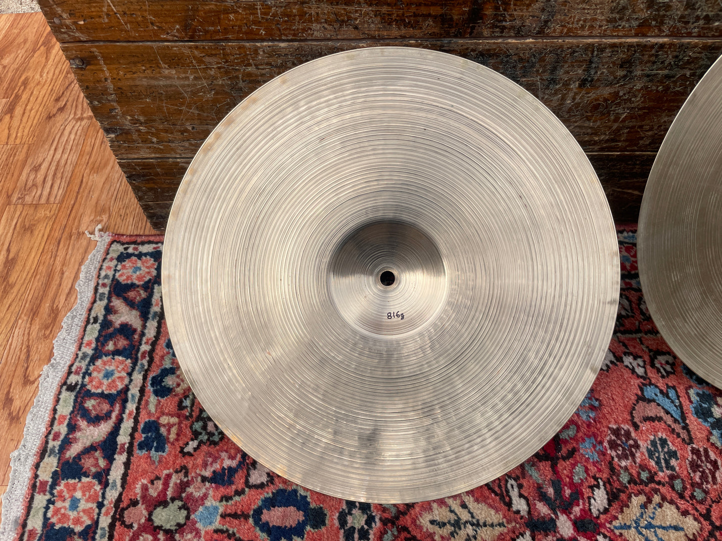 14" Zildjian A 1950s Small Stamp Hi-Hat Cymbal Pair 752g/816g *Video Demo*