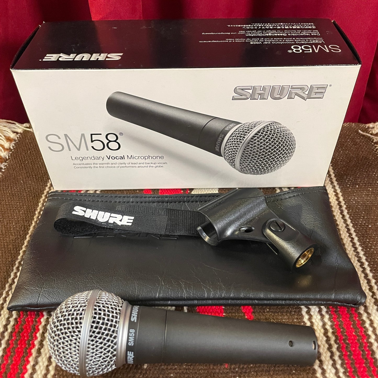 Shure SM58 Cardioid Dynamic Vocal Microphone