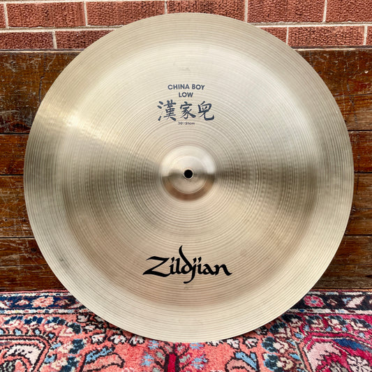 20" Zildjian A 1980s China Boy Low Cymbal 1852g *Video Demo*