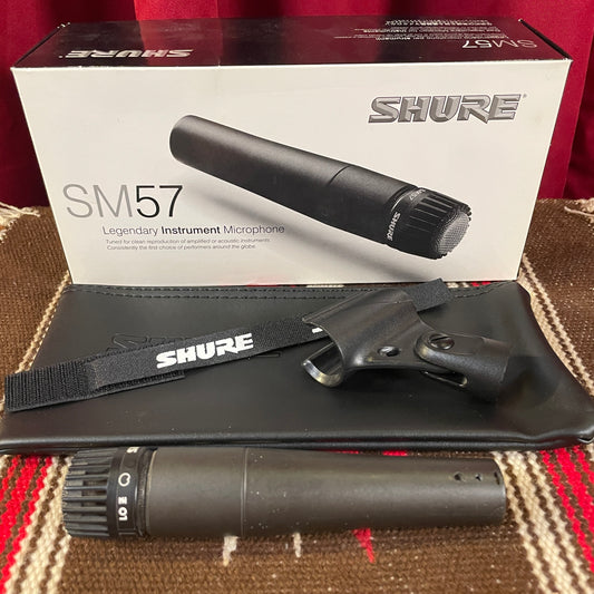Shure SM57 Cardioid Dynamic Instrument Microphone
