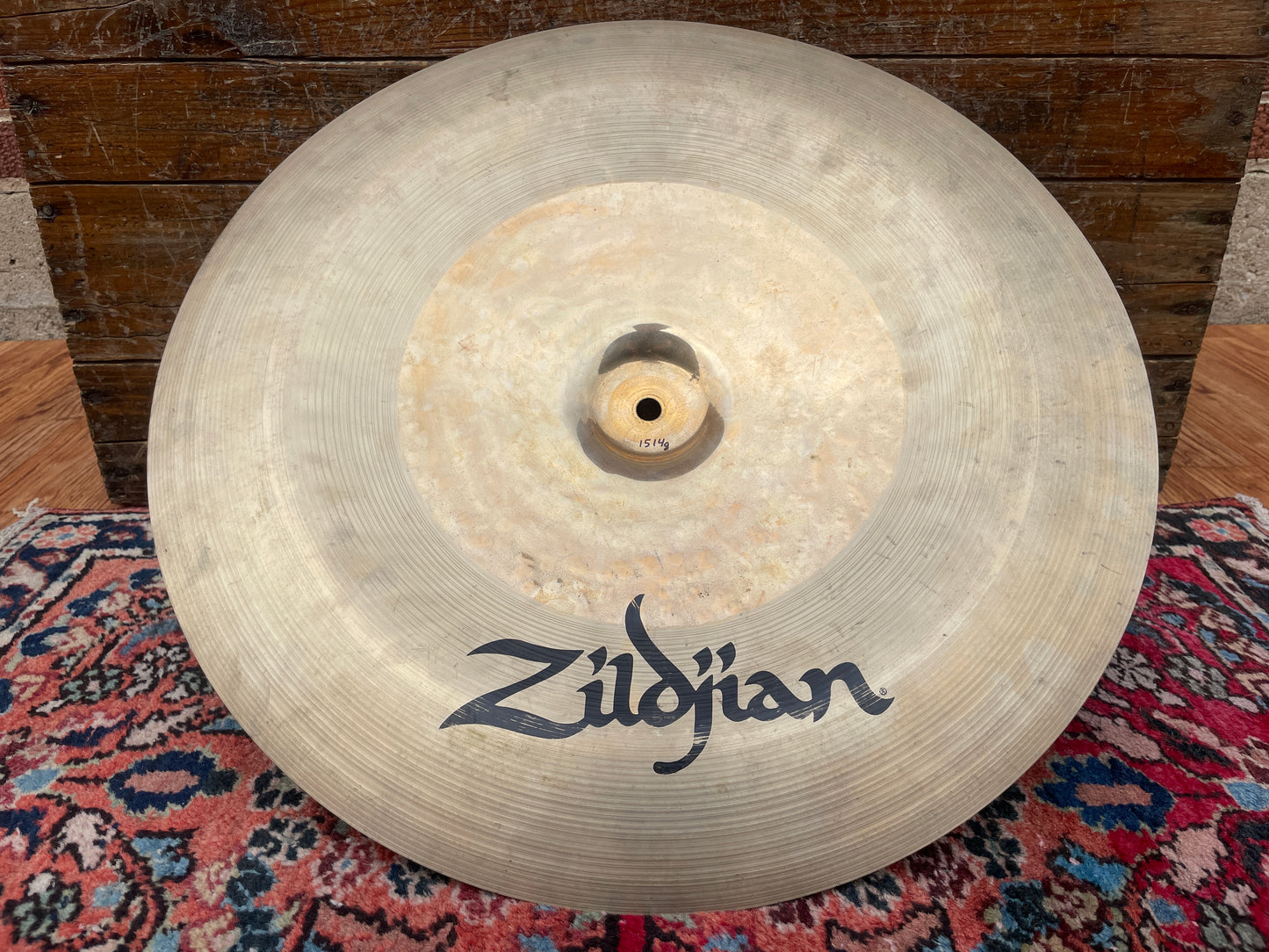 19" Zildjian K Custom Hybrid China Cymbal 1514g *Video Demo*