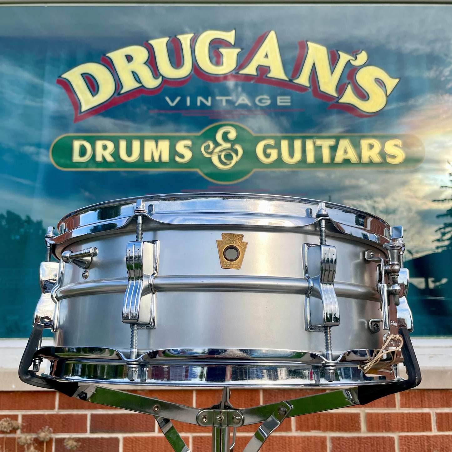 1967 Ludwig No. 404 Acrolite 5x14 Snare Drum - Clean!