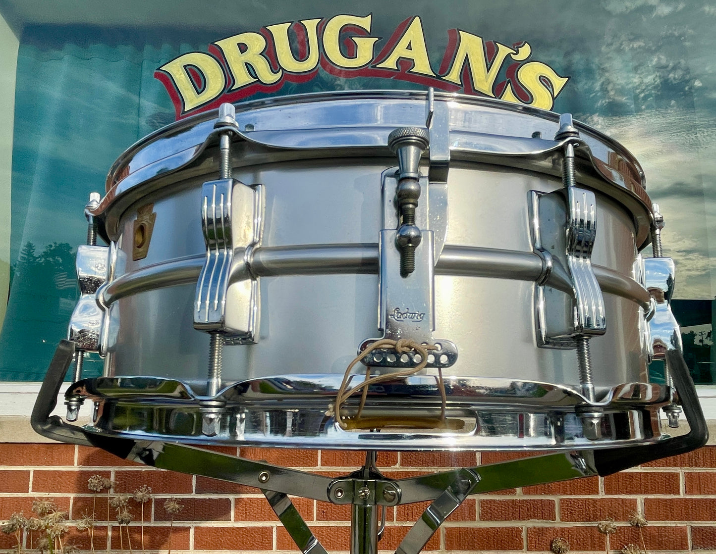 1967 Ludwig No. 404 Acrolite 5x14 Snare Drum - Clean!