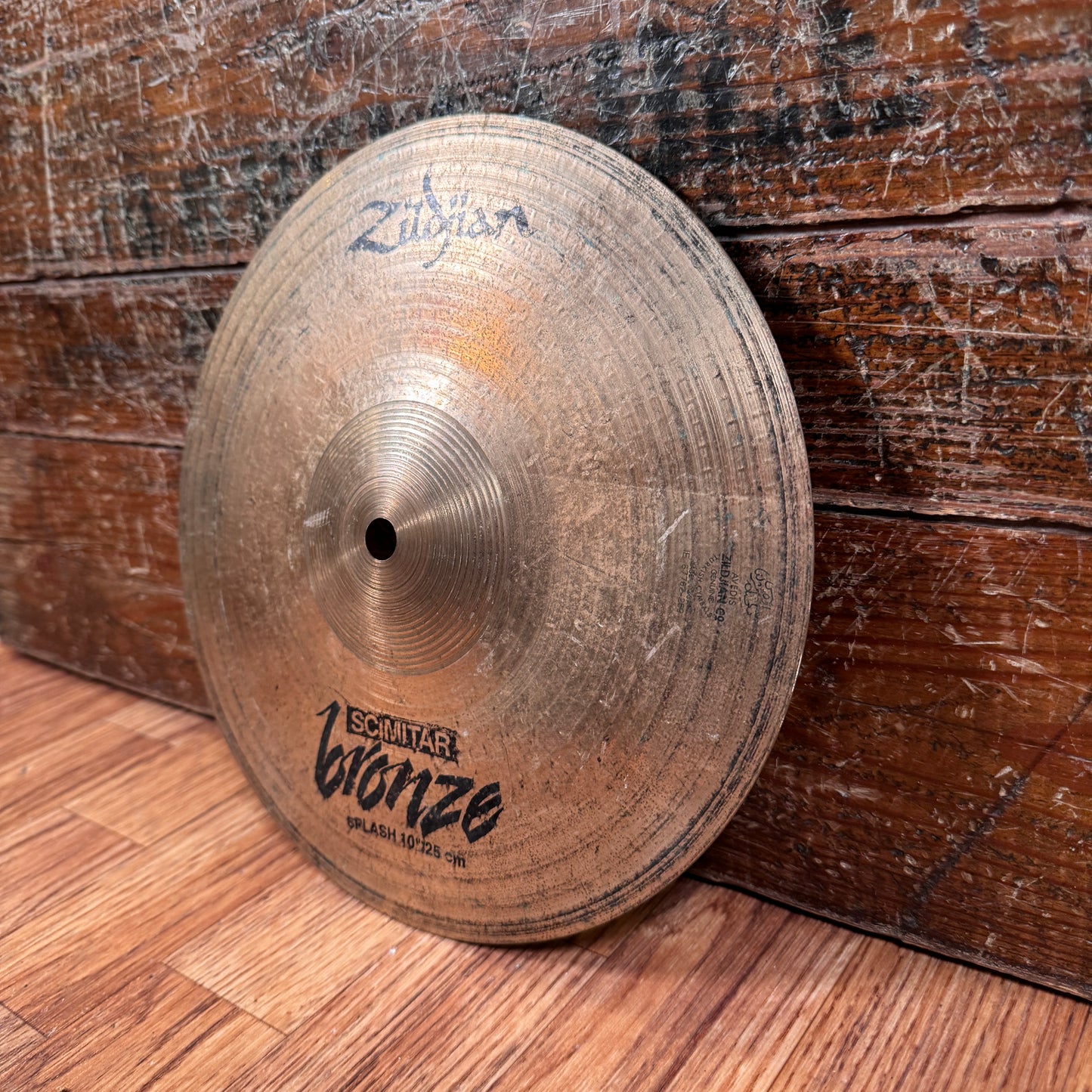 10" Zildjian Scimitar Bronze Splash Cymbal 268g