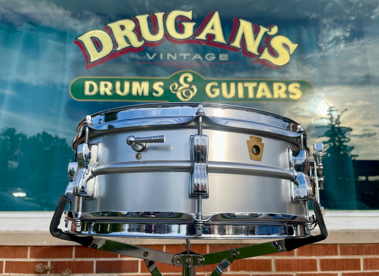 1967 Ludwig No. 404 Acrolite 5x14 Snare Drum - Clean!