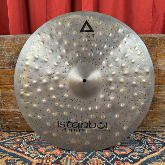 22" Istanbul Agop Xist Dry Dark Ride Cymbal 2696g *Video Demo*