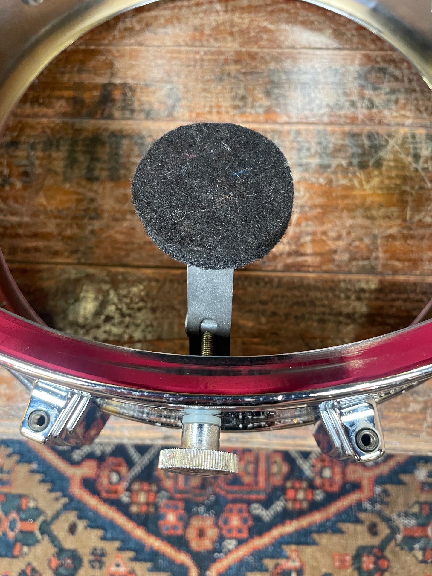 1970s Ludwig LM402 Supraphonic 6.5x14 Snare Drum