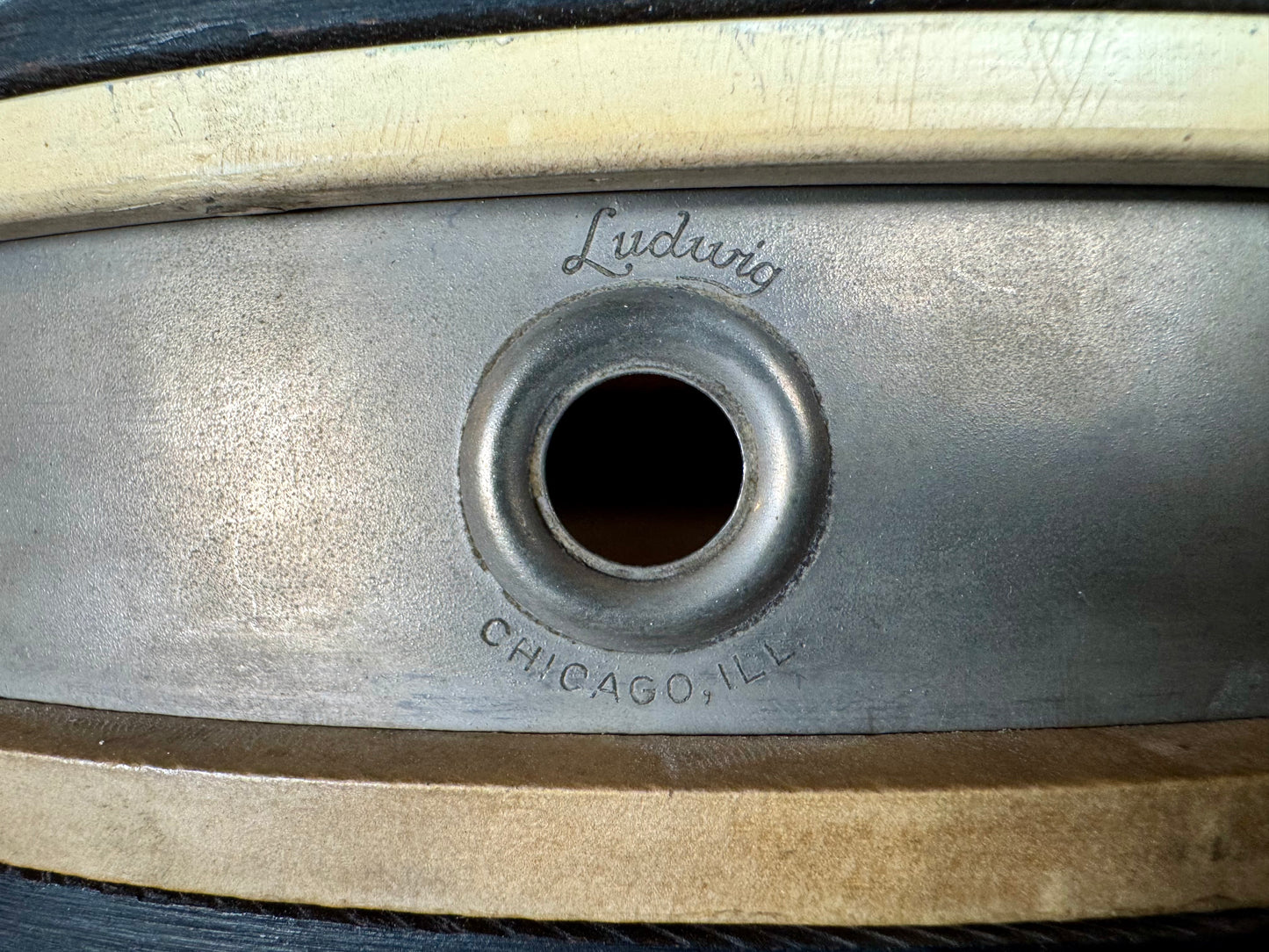 1920s Ludwig 3x12 "Jazz-'Er-Up" Model No. 945 Nickel Plated Snare