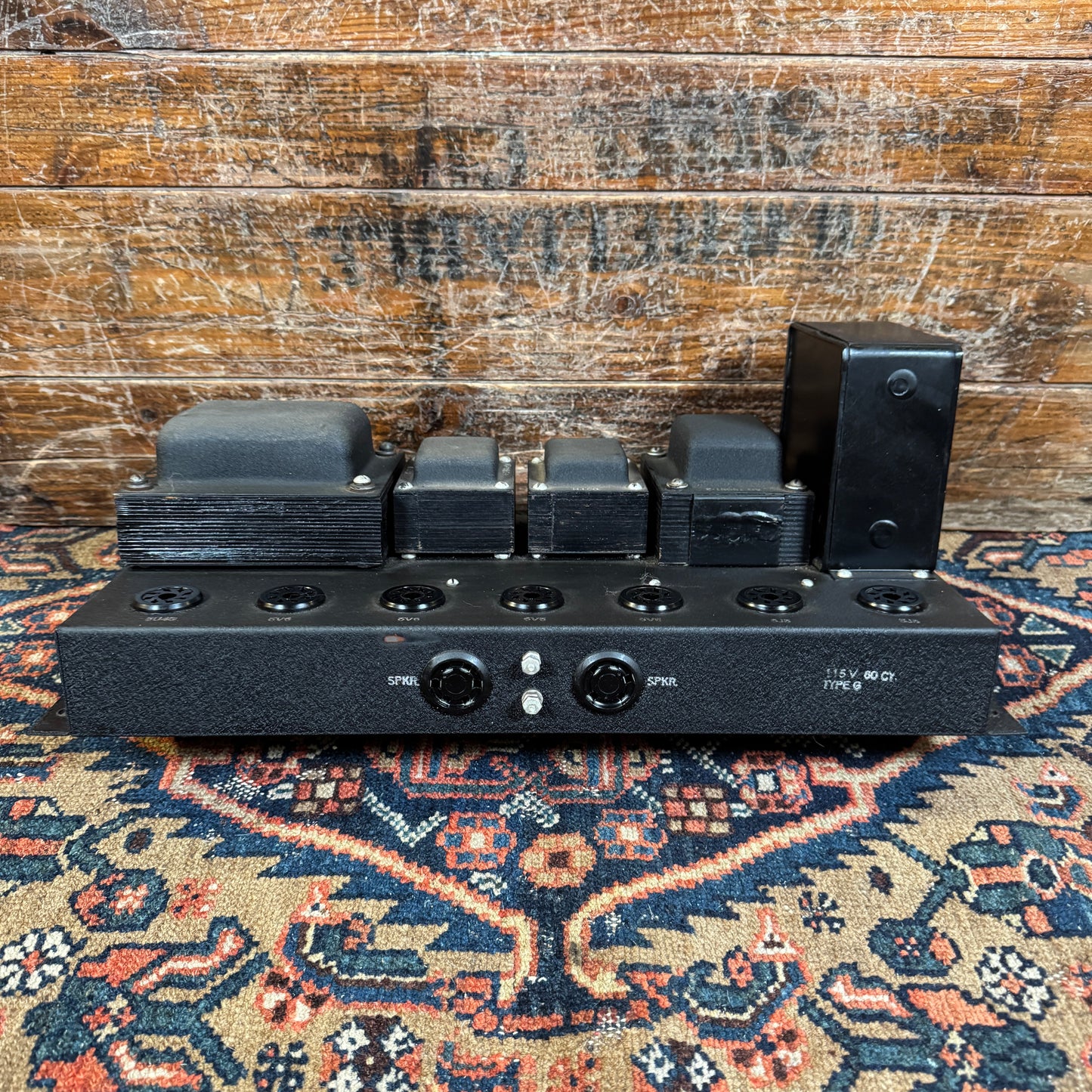 1940s Hammond G Type Tube Power Amplifier ER-20 Tone Cabinet DR-20