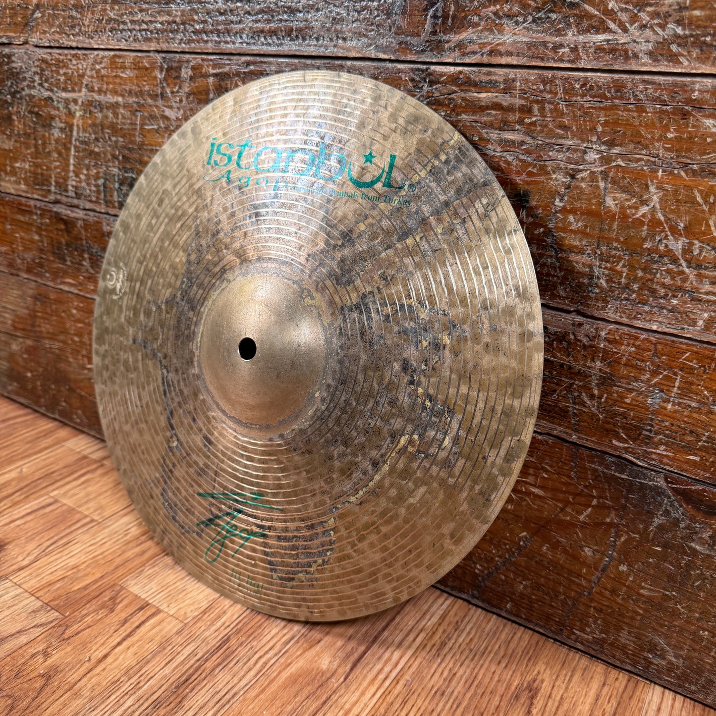 13" Istanbul Agop Signature Hi-Hat Cymbal Pair 664g/790g *Video Demo*