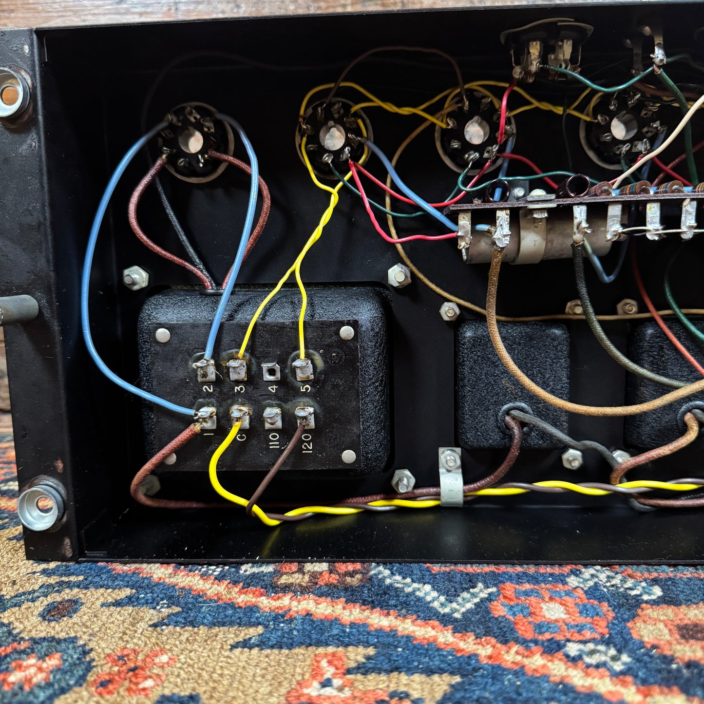 1940s Hammond G Type Tube Power Amplifier ER-20 Tone Cabinet DR-20