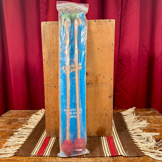 Vintage Mike Balter 14/4 Double-Sided Soft Hard Mallets w/ Original Packaging N.O.S.