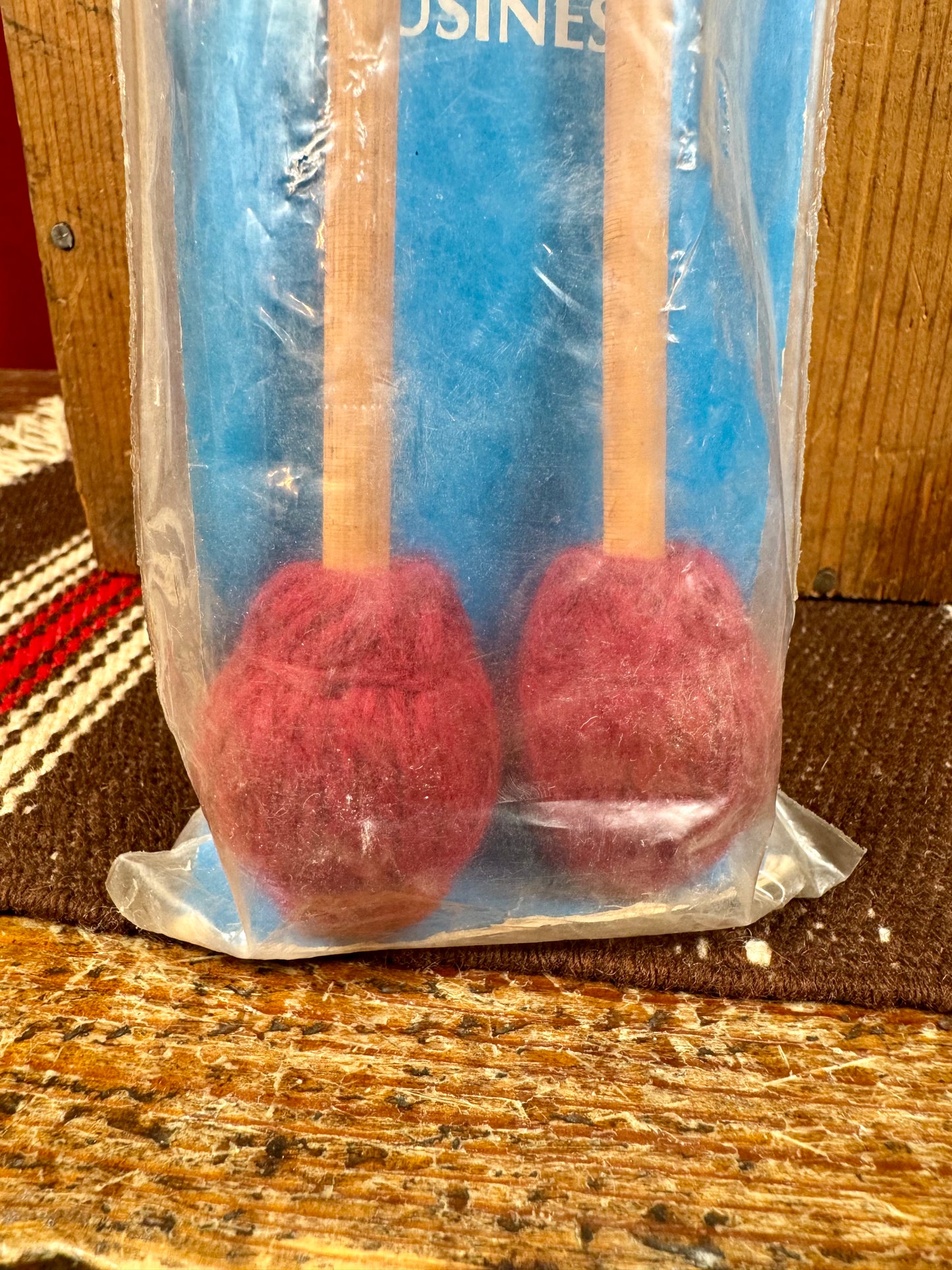 Vintage Mike Balter 14/4 Double-Sided Soft Hard Mallets w/ Original Packaging N.O.S.