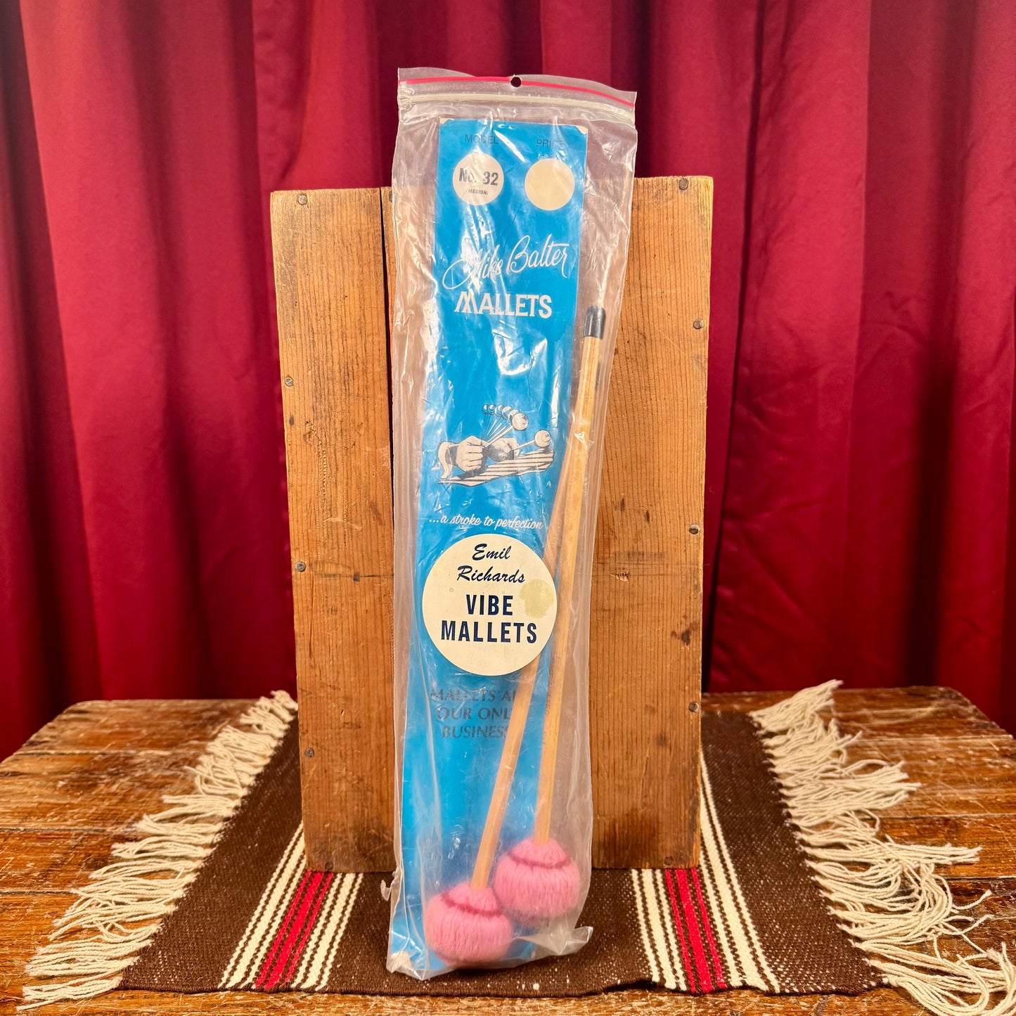 Vintage Mike Balter no32 Medium Mallets w/ Original Packaging N.O.S.