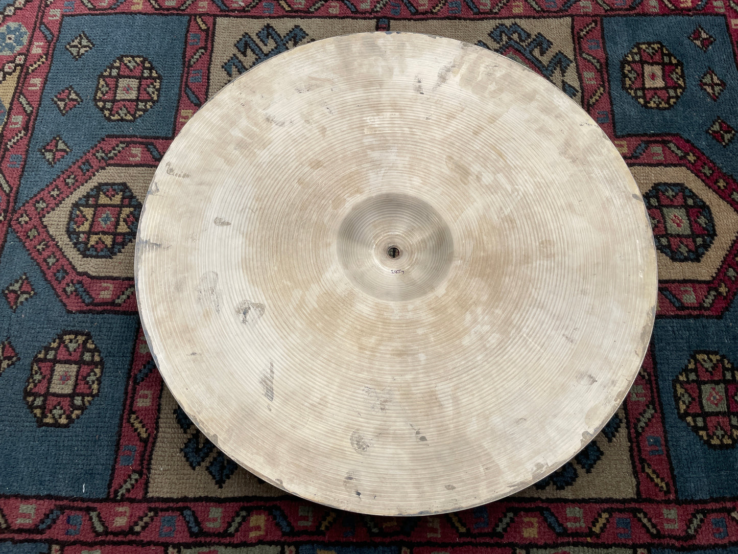 20" Paiste Formula 602 1960s Pre-Serial Ride Cymbal 2400g *Video Demo*