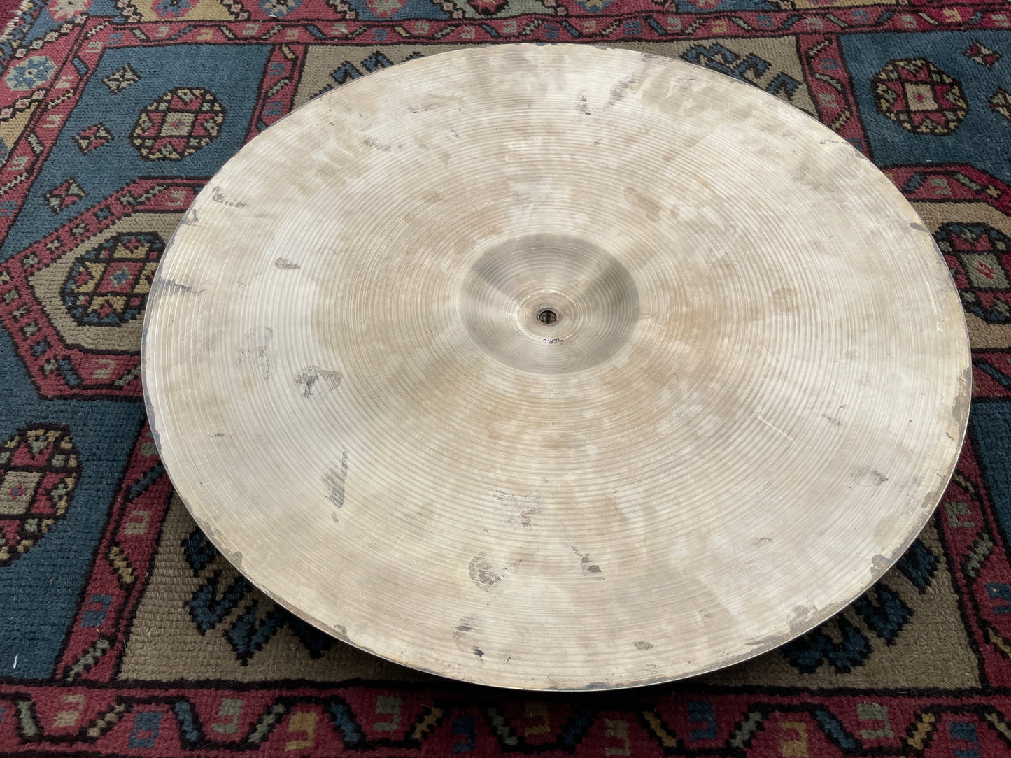 20" Paiste Formula 602 1960s Pre-Serial Ride Cymbal 2400g *Video Demo*