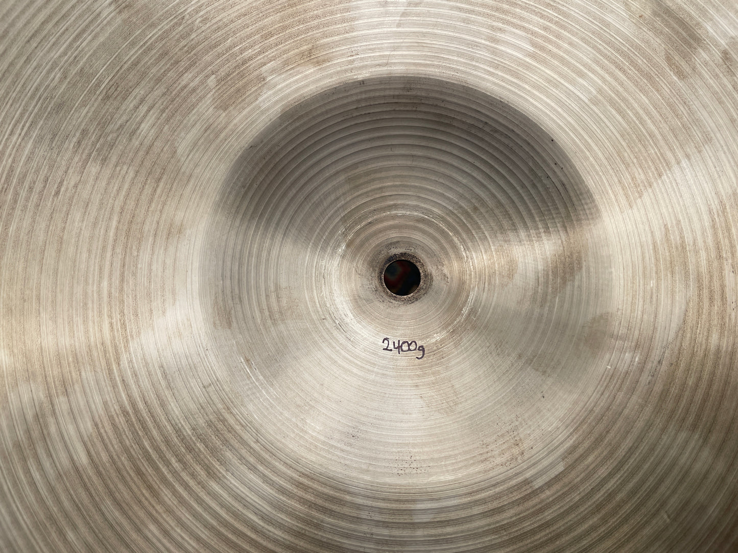 20" Paiste Formula 602 1960s Pre-Serial Ride Cymbal 2400g *Video Demo*