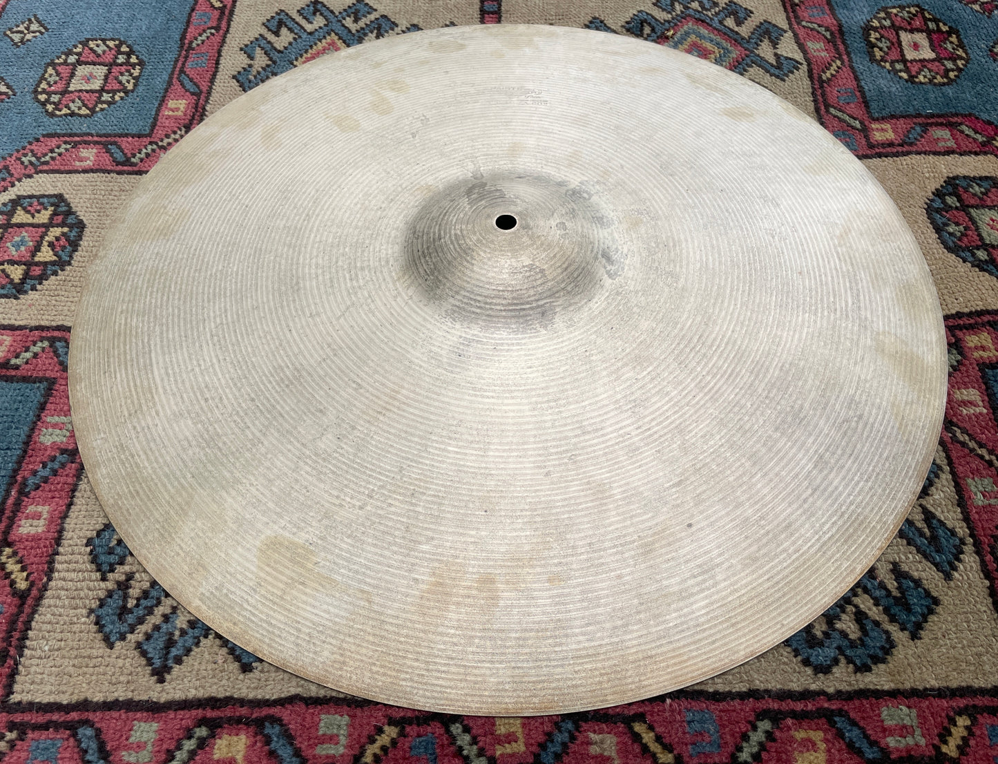 20" Paiste Formula 602 1960s Pre-Serial Ride Cymbal 2400g *Video Demo*