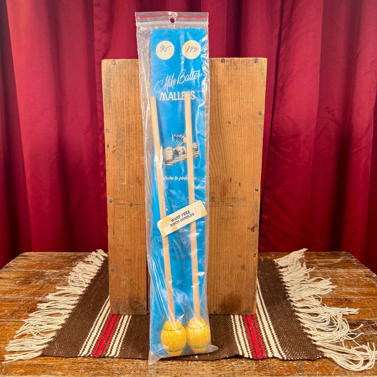 Vintage Mike Balter no95 Mallets w/ Original Packaging N.O.S.