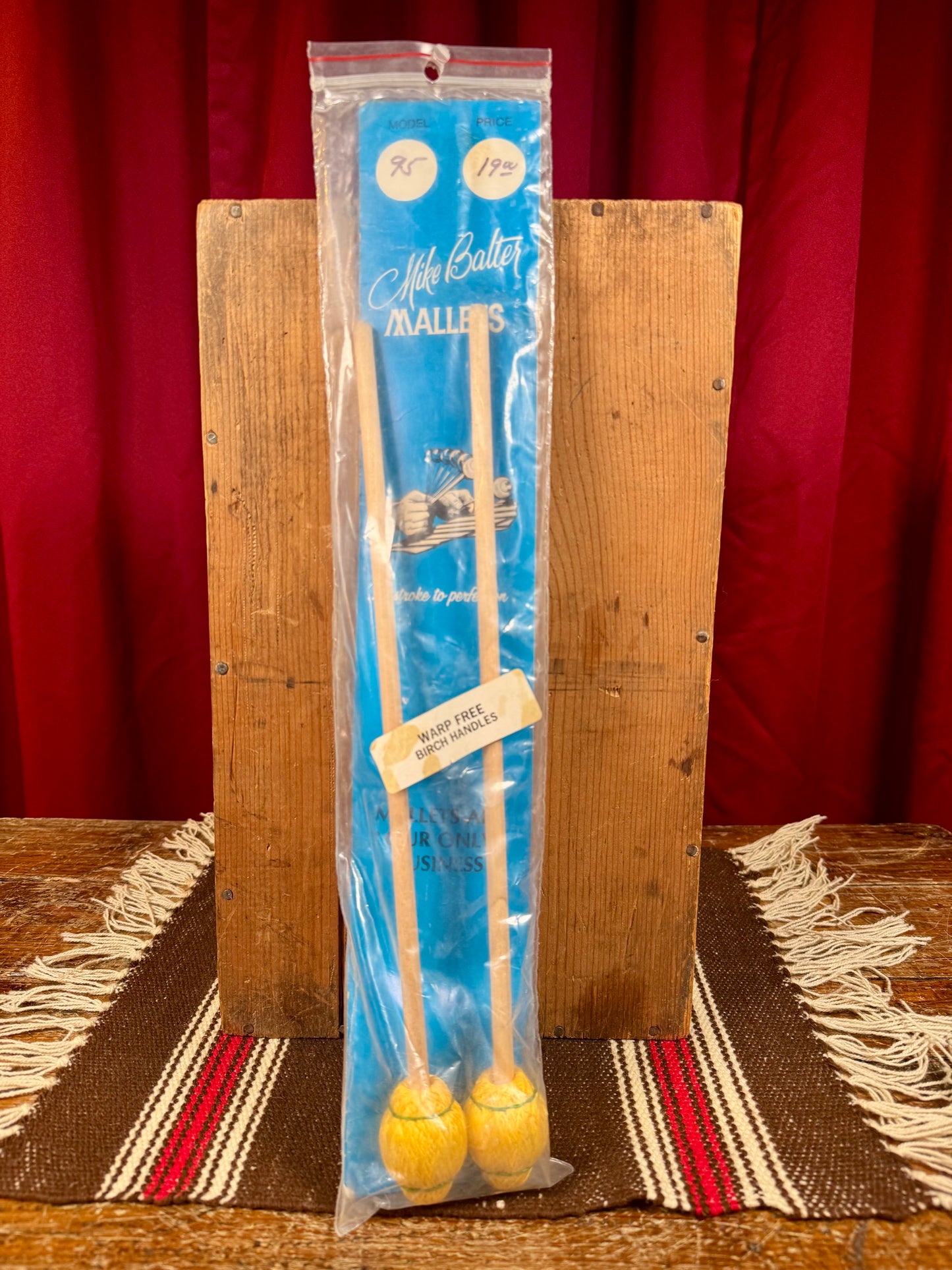 Vintage Mike Balter no95 Mallets w/ Original Packaging N.O.S.