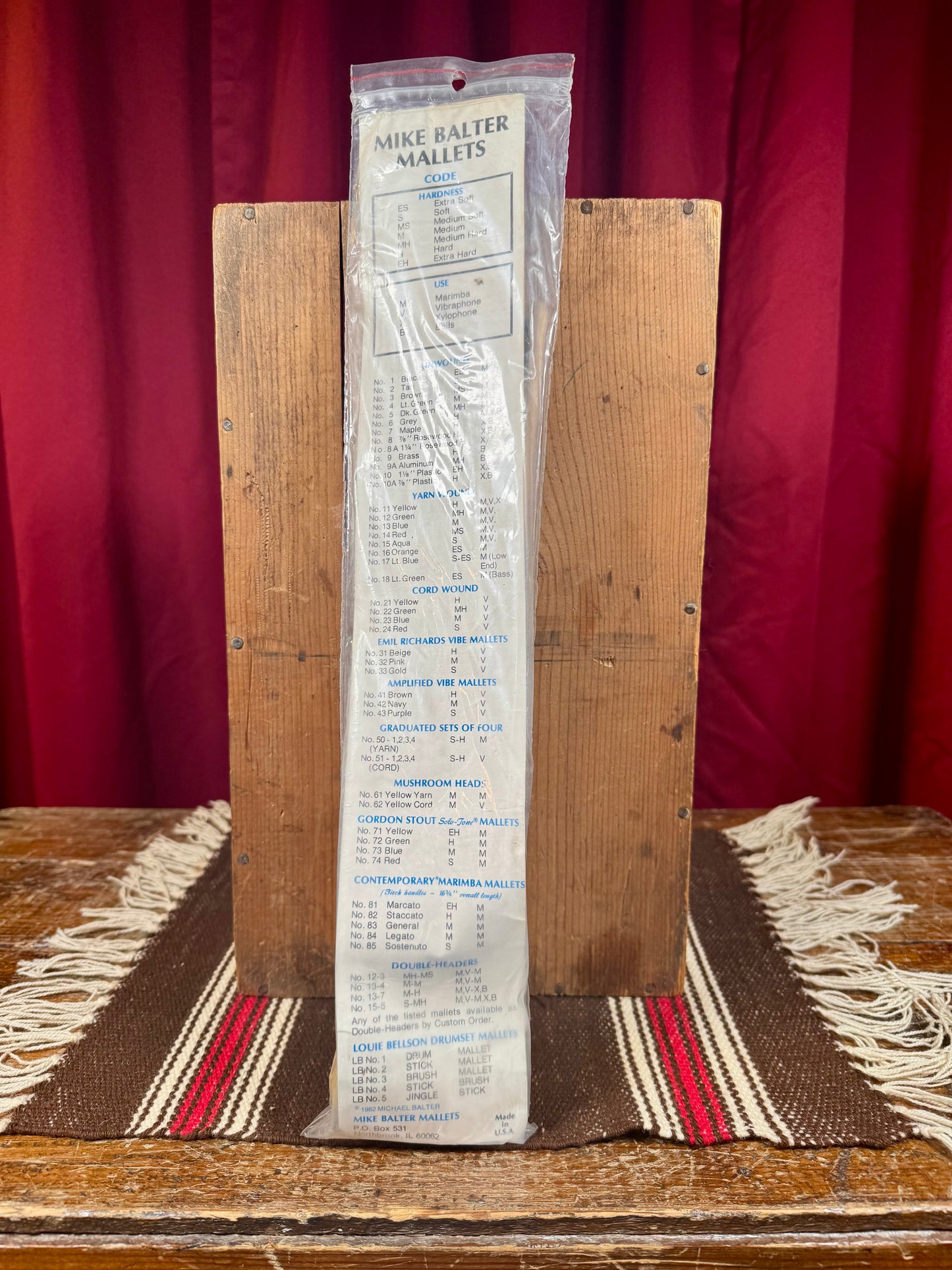 Vintage Mike Balter no95 Mallets w/ Original Packaging N.O.S.