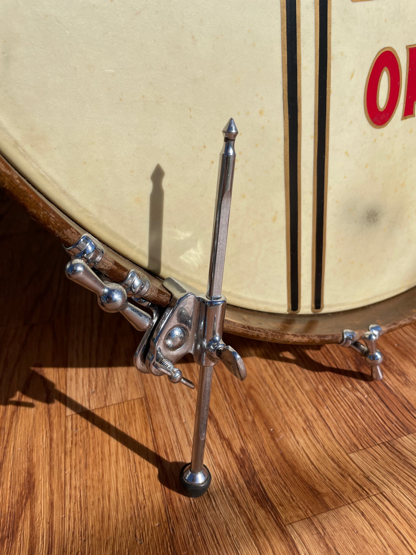 1939 Ludwig Drum Set Avalon Pearl 28/13/16 w/ 8x14 Snare White Marine Pearl