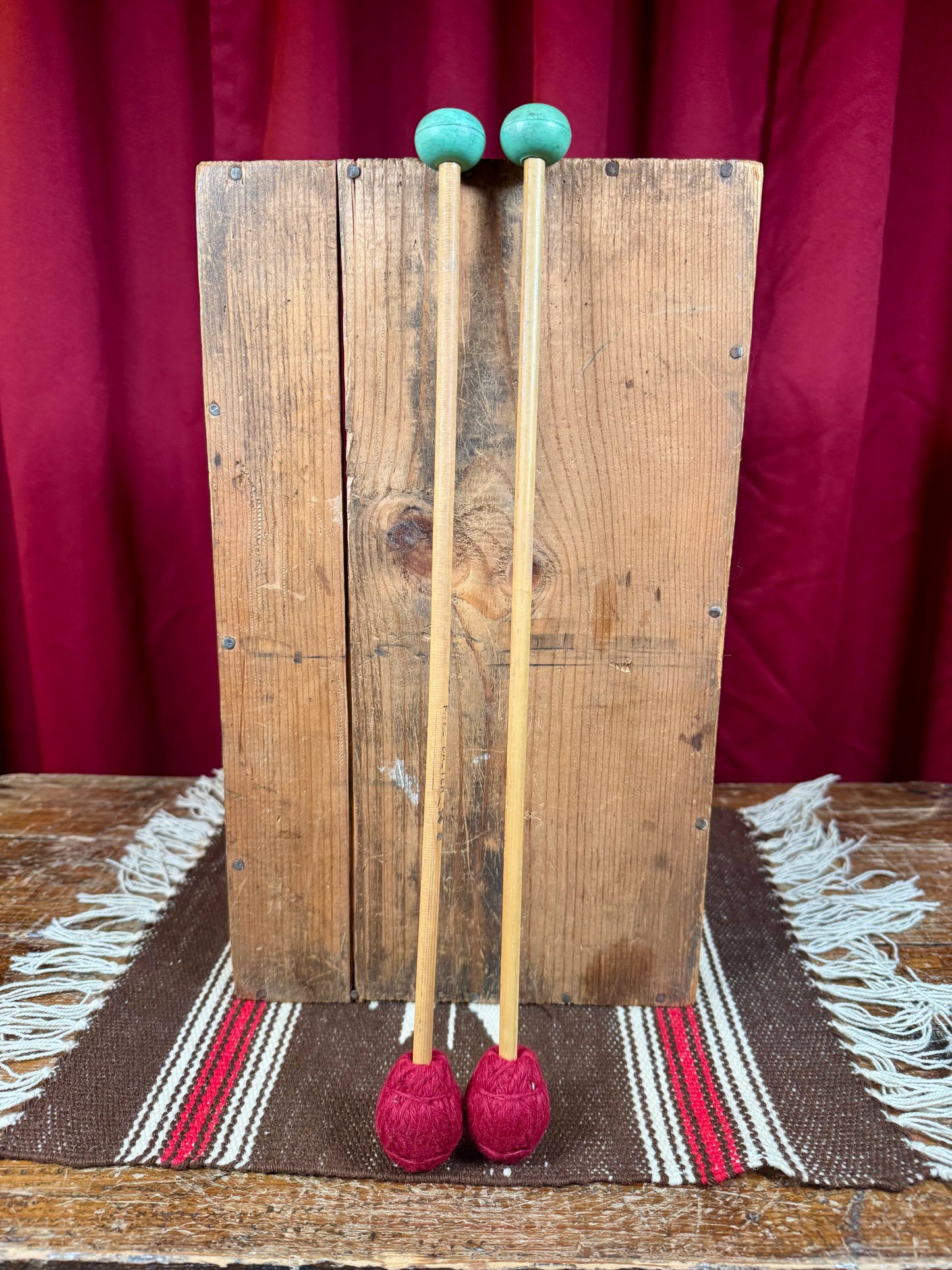 Vintage Mike Balter 14/4 Double-Sided Soft Hard Mallets w/ Original Packaging N.O.S.