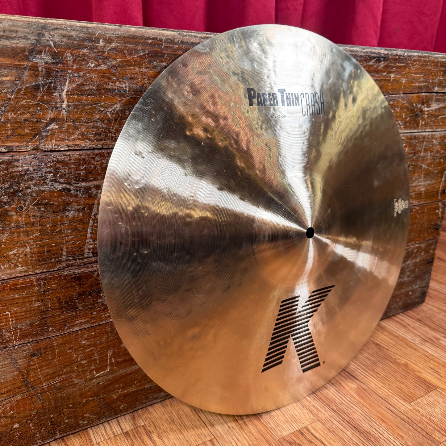 18" Zildjian K Paper Thin Crash Cymbal 1104g *Video Demo*