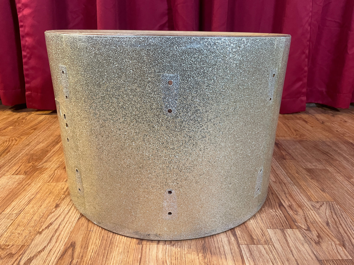 1960s Ludwig 14x20 Classic Bass Drum Shell 3-Ply Silver Sparkle