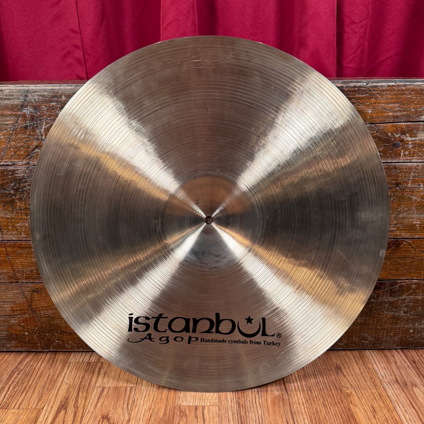 20" Istanbul Agop Sterling Signature Crash Ride Cymbal 2184g *Video Demo*