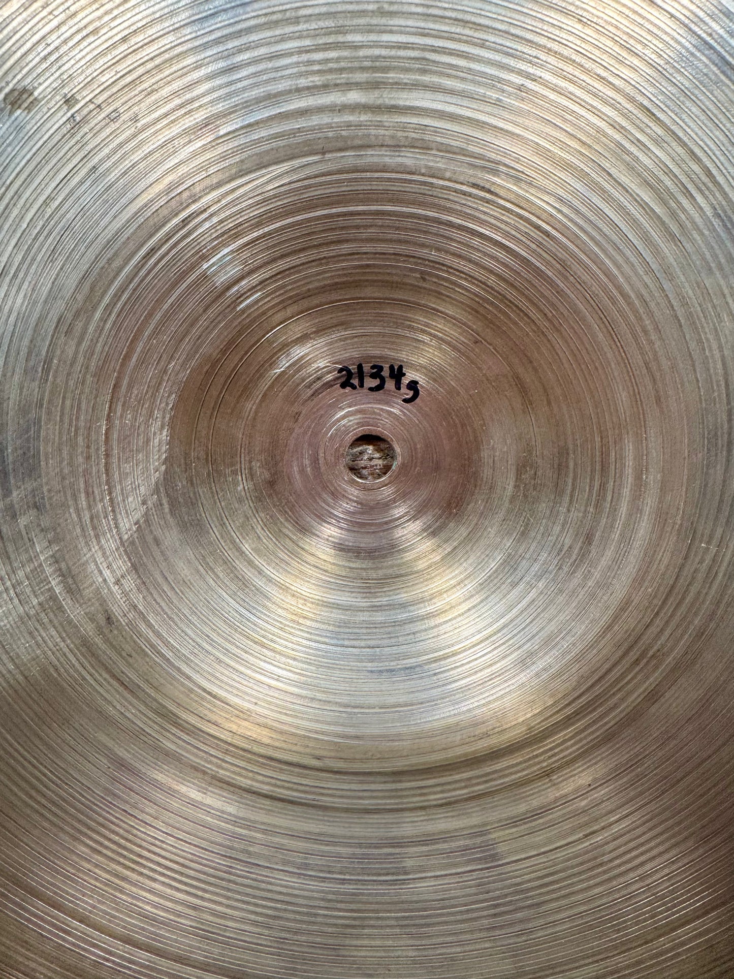 20" Zildjian A 1940s-1950s Trans Stamp Ride Cymbal 2134g *Video Demo*