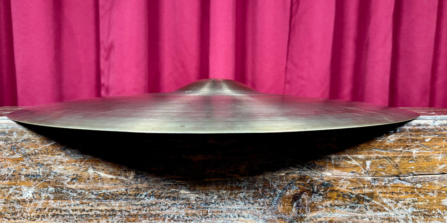 20" Zildjian A 1940s-1950s Trans Stamp Ride Cymbal 2134g *Video Demo*