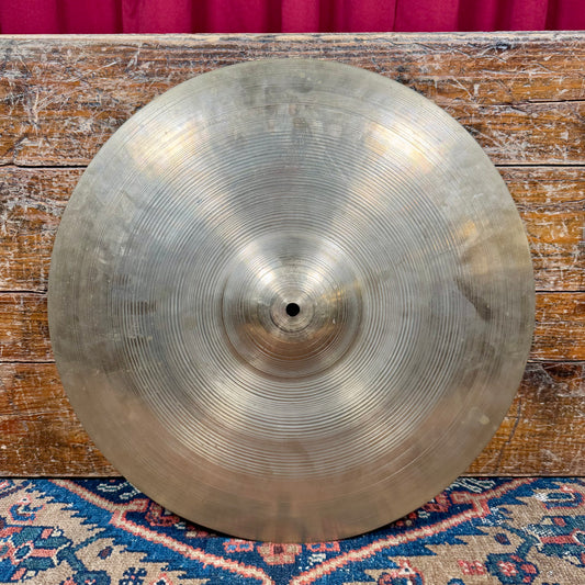 17" Zildjian A 1940s-50s Trans Stamp Crash Cymbal 1054g *Video Demo*