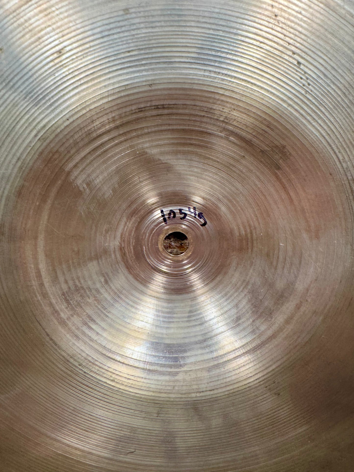 17" Zildjian A 1940s-50s Trans Stamp Crash Cymbal 1054g *Video Demo*