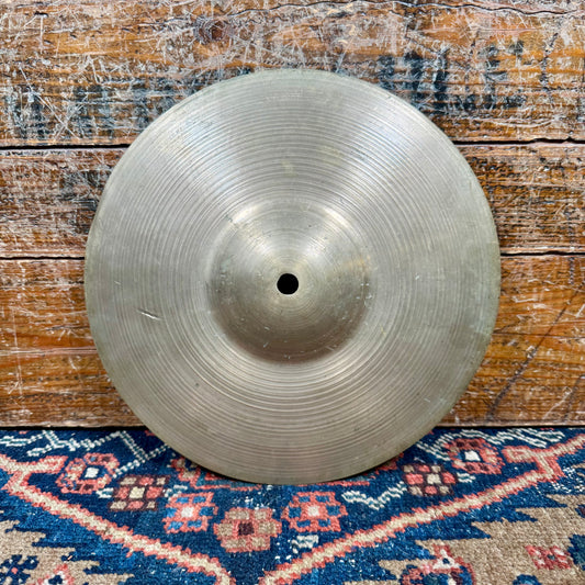 1940s-1950s 10" Zildjian No Stamp Splash Cymbal 234g *Video Demo*